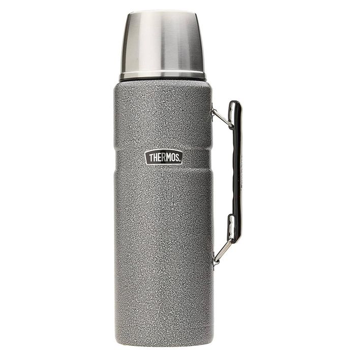 Thermos Stainless Steel King Vacuum Insulated Durable Flask Hammertone 470ml