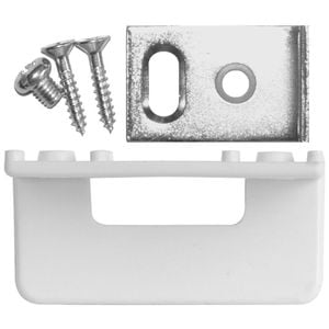 Rolltrak Plastic Combination Floor and Architrave Door Guide
