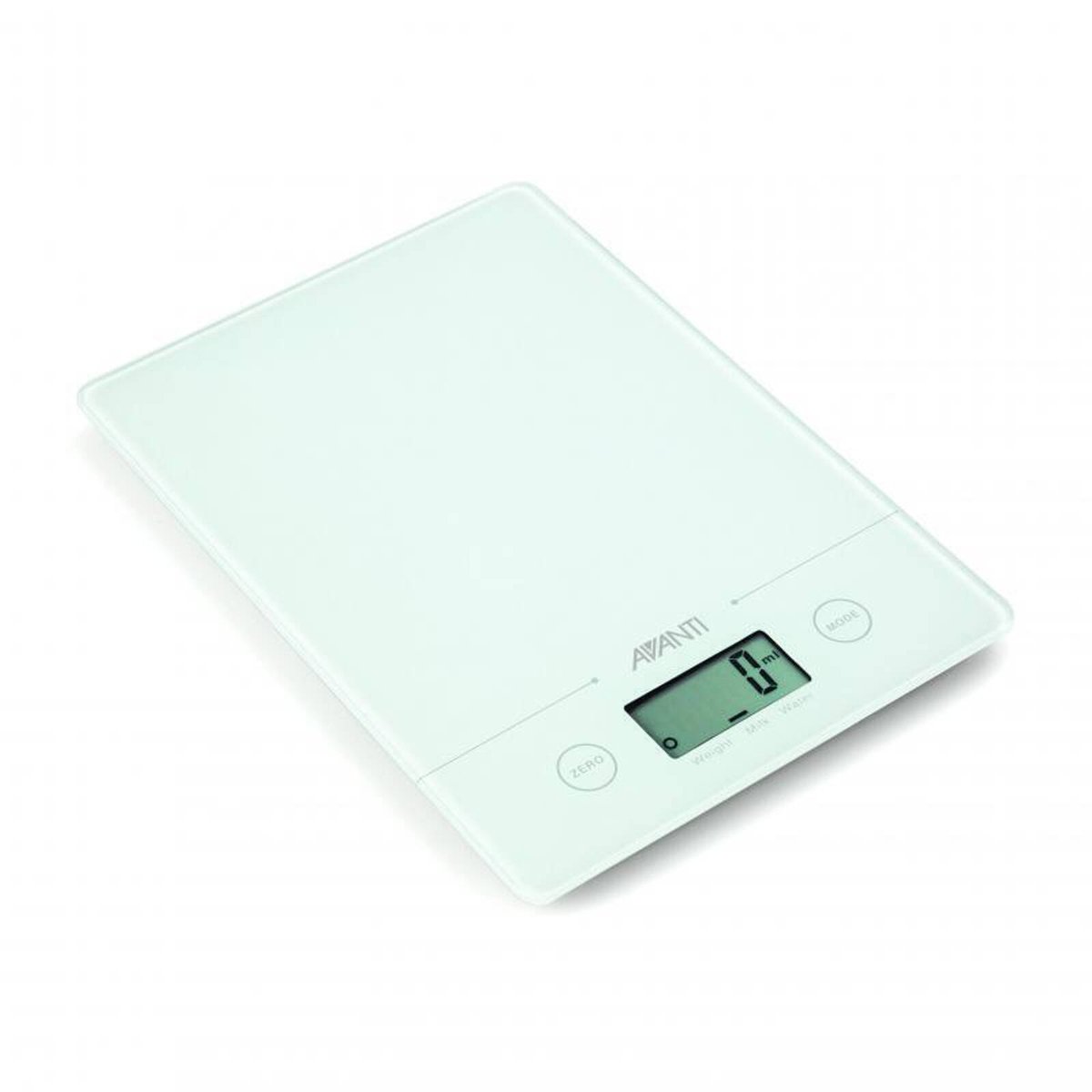 Avanti Compact Digital Kitchen Scale 5kg White - Bunnings Australia