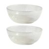 2PK KAS Australia Mini Bubble Glass Bowl Textured Matte Glass One Size White