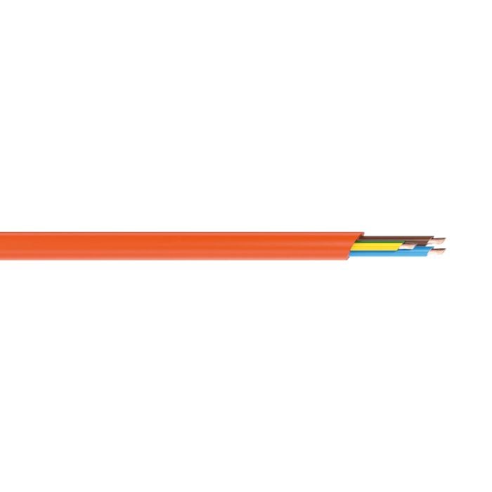DETA 5m 1.5mm² Orange 3-Core Cable