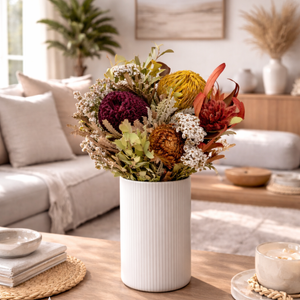 Blooms Of Joy 45cm Autumn Australian Native Dried Flower Bouquet