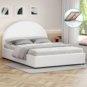 ALFORDSON Bed Frame Gas Lift Base Queen