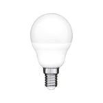 Arlec E14 LED 470lm RGB Colour Changing Grid Connect Smart Fancy Round 5.5W Globe
