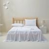 Dreamaker 1500tc Cotton Rich Sateen Sheet Set White King