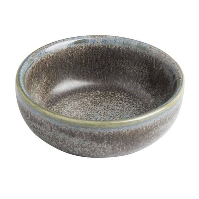 Olympia Dipping Dishes Ember Blue Porcelain 78mm (pack Of 8)