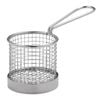 Olympia Wire Square Presentation Basket Stainless Steel Serving Basket Small 80x100x80mm Tableware Food Display