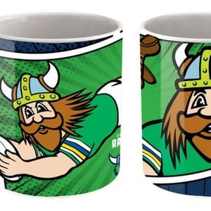 Canberra Raiders NRL Mascot Design TEAM Ceramic Massive 20oz Coffee Mug Cup