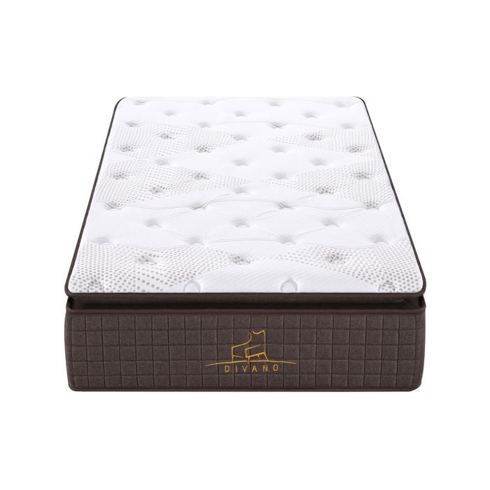 Luxe Dreams King Single 7 Zones Pocket Spring Premium Medium Feel 34cm Mattress