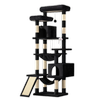 BEASTIE Cat Tree Scratcher Tower 180cm Black
