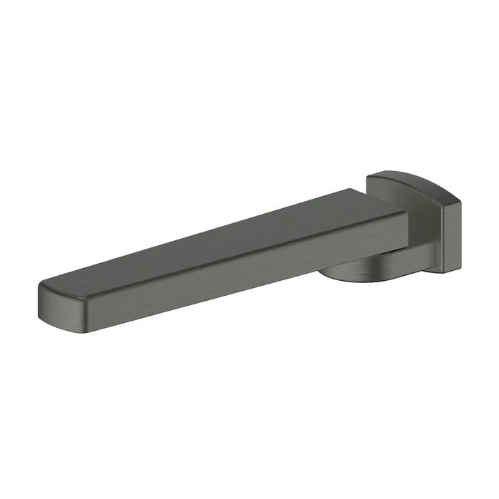 Greens Gun Metal Avalon Swivel Bath Spout - Suits All Pressure