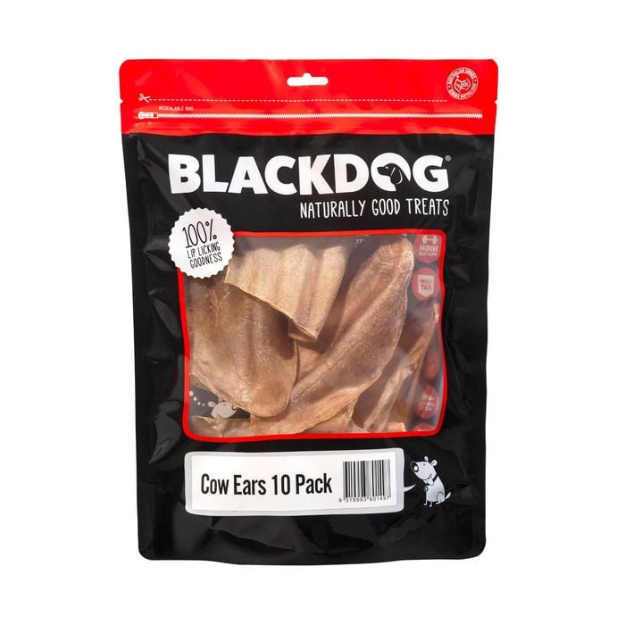 Blackdog Cow Ears - 10 Pack  B218