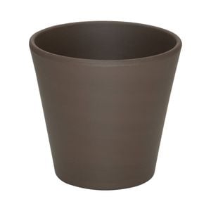 Moda 20cm Titanium Clay Cono Italian Terracotta Pot