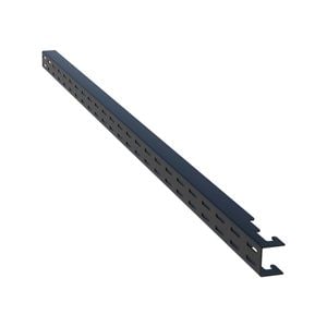 Flexi Storage Home Solutions 762mm Black Double Slot Wall Strip