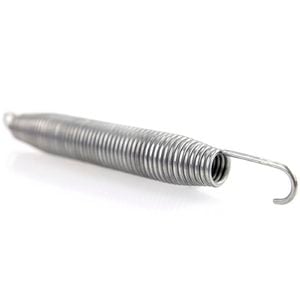 Geetramp 225 X 28mm Trampoline Steel Tension Spring - Galvanised, 10 Pack