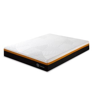 Zinus 25cm Hybrid Chiro Double Mattress 3 Zone Memory Foam Pocket Spring