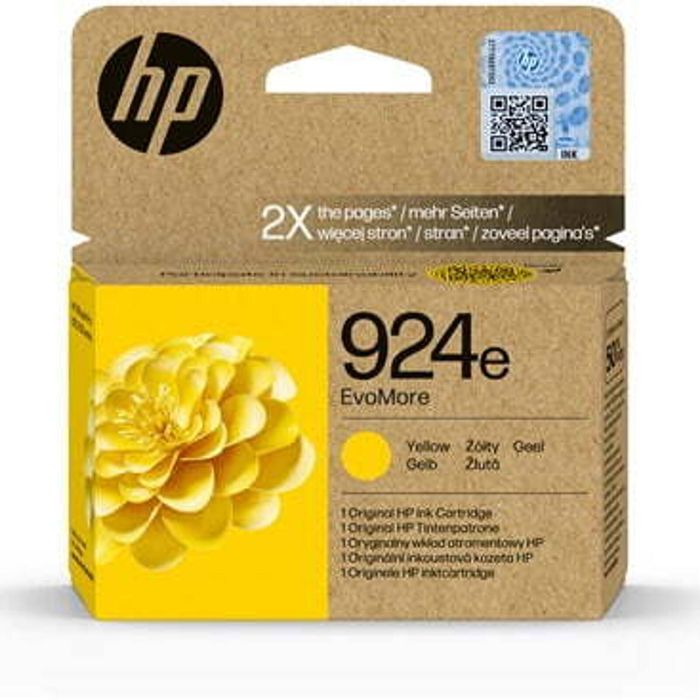 Hp No 924e High Yield Yellow Ink Cartridge 4k0v9na