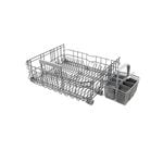 Genuine Asko Dishwasher Bottom Basket Assembly With Cutlery Basket 441257