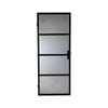 2032 x 813 x 45mm Screen Door Metric Torquay Black