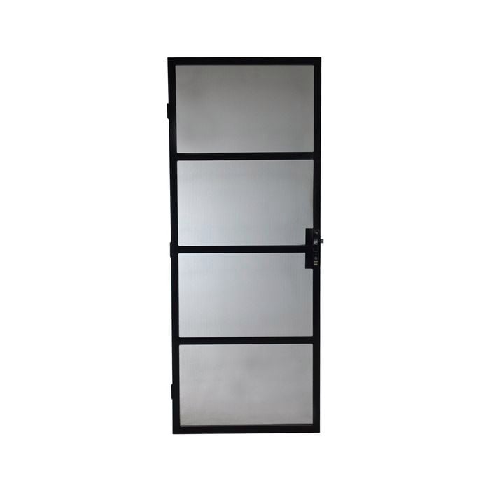 2032 x 813 x 45mm Screen Door Metric Torquay Black