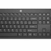 HP 235 USB Wireless Keyboard & Mouse Combo Reduced-sized & Low-Profile Quiet Keys Easy Cleaning Plug & Play