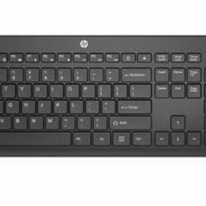 HP 235 USB Wireless Keyboard & Mouse Combo Reduced-sized & Low-Profile Quiet Keys Easy Cleaning Plug & Play