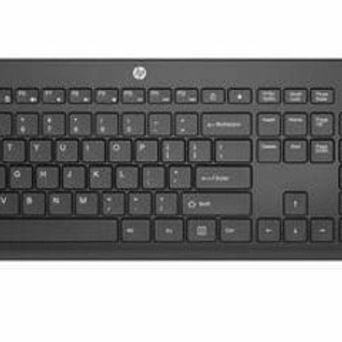 HP 235 USB Wireless Keyboard & Mouse Combo Reduced-sized & Low-Profile Quiet Keys Easy Cleaning Plug & Play