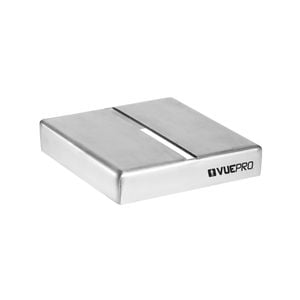 VUEPRO 190 x 190 x 30mm Stainless Steel 316 T-Blade Post Support Cap - Each