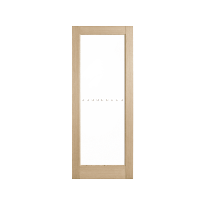 Corinthian 2040 x 820 x 40mm White Oak Entrance Door