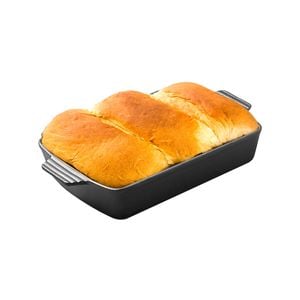 SOGA 38cm Cast Iron Rectangle Baking Pan