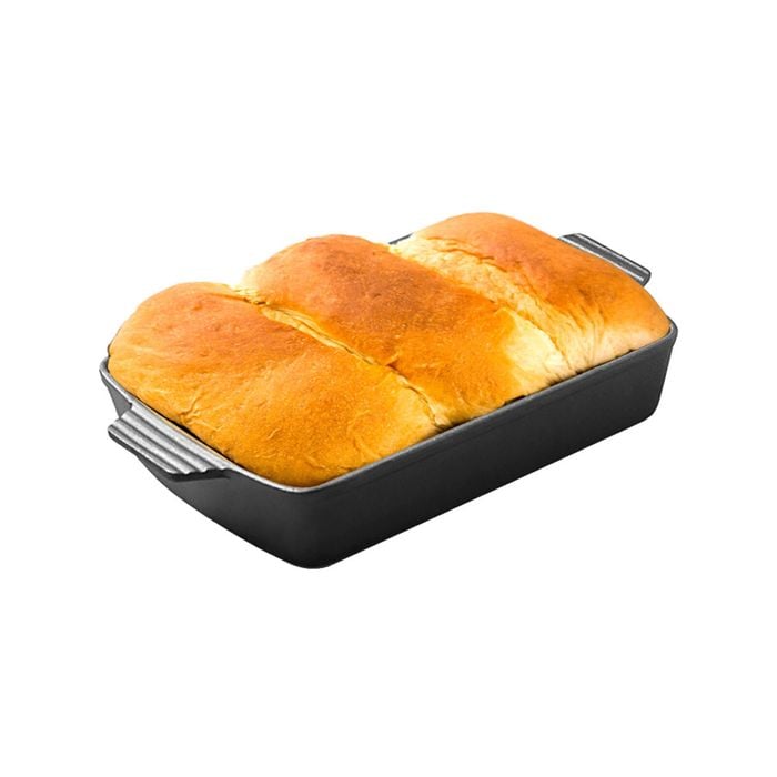 SOGA Rectangular Cast Iron Baking Pan 38cm