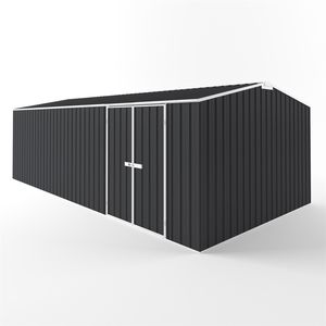 EnduraShed 7.5 x 3.75 x 2.48m Iron Grey Tall Workshop Garden Shed