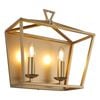 Cougar Lighting Perigan 2lt Wall Light Matt Gold