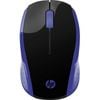 Hp 200 Mouse - Radio Frequency - Usb - Optical - 3 Button(s) - Navy Blue - Wireless - 1000 Dpi - Symmetrical