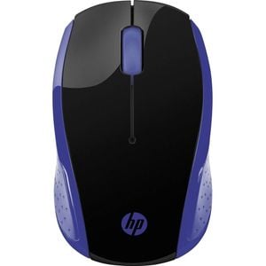 Hp 200 Mouse - Radio Frequency - Usb - Optical - 3 Button(s) - Navy Blue - Wireless - 1000 Dpi - Symmetrical