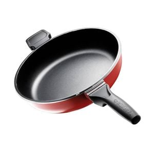 Non Stick Multi Fry Pan 32x7cm Red Bessemer