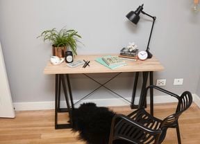 DIY Step Image - D.I.Y. trestle desk . Blob storage upload.