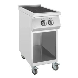 Apuro Freestanding 2 Zone Induction Hob - Induction Cooking (cu487-a)