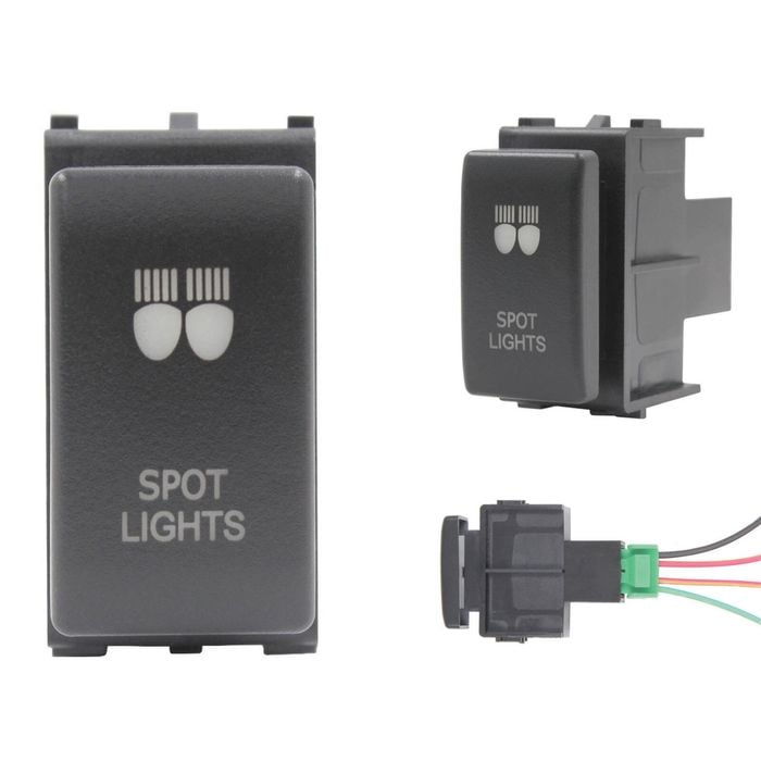 Switch Boss Push Switch fits Nissan Large Patrol Narava - Spot Lights