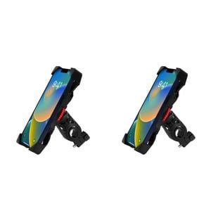 2PK Crest Lockable Handlebar Universal Bike Phone Mount