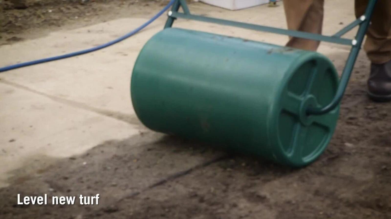 Selecta 60L Water Filled Garden Roller Bunnings Australia