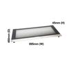 900Mm Oven Door Outer Glass - Front Glass Door Assembly 140166168017, suits Westinghouse