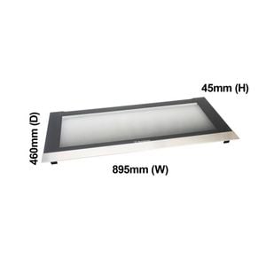 900Mm Oven Door Outer Glass - Front Glass Door Assembly 140166168017, suits Westinghouse