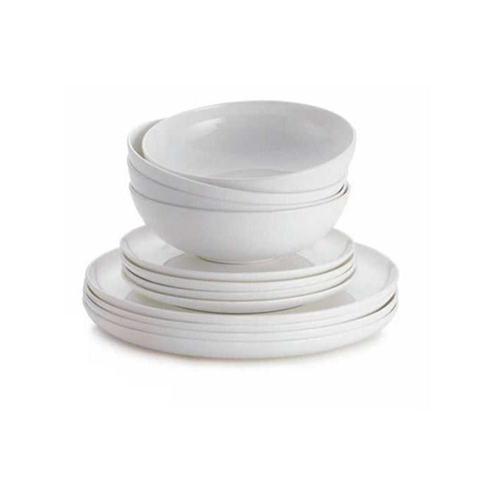 Alex Liddy Aquis 12 Piece Coupe Dinner Set