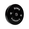 Sumo Strength 25kg Black Rubber Bumper Plate (single)