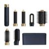 Catzon 6in1 Air Styler Hairdryer Brush Set for All Hair Types-BlueGold