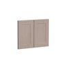 Kaboodle 600mm Raw Board Alpine Farmhouse Sink Doors - 2 Pack
