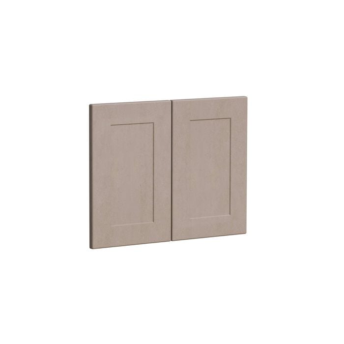 Kaboodle 600mm Raw Board Alpine Farmhouse Sink Doors - 2 Pack