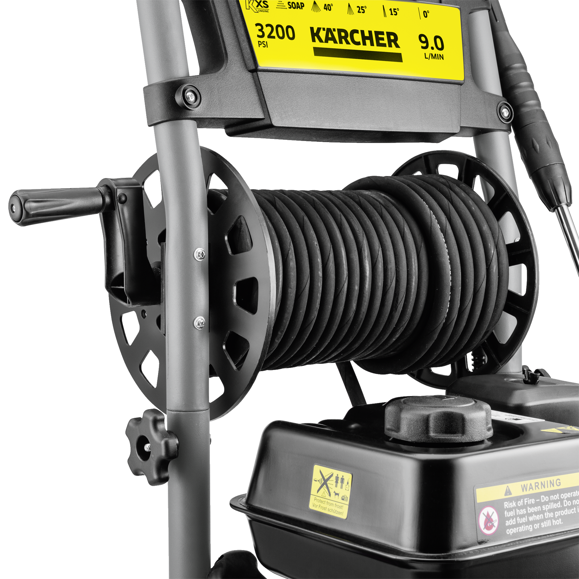 Karcher G3200 Petrol Pressure Washer With Hose Reel Bunnings Australia