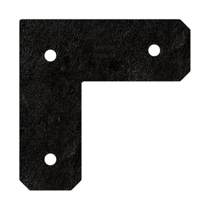 Simpson Strong-Tie 210 x 210 x 75mm Black Outdoor Accents Strap Tie L Plate